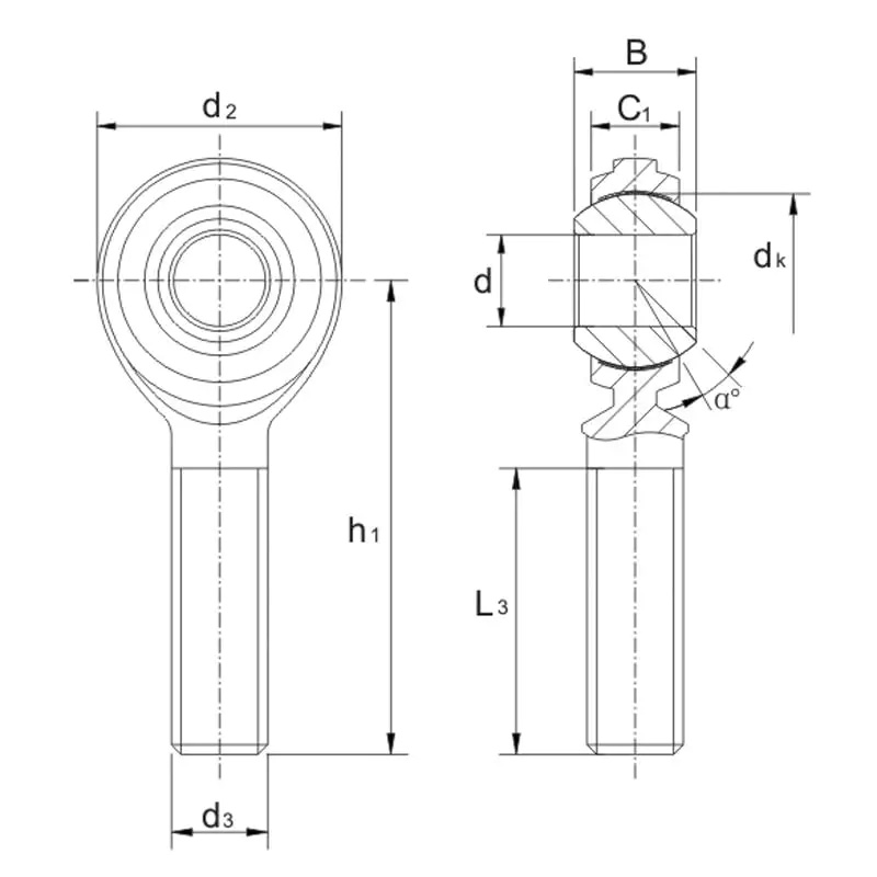 Maintenance-free Rod Ends CM..T