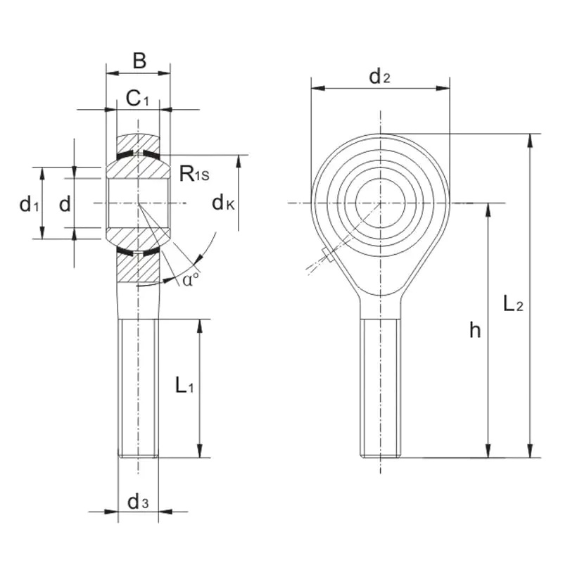 Maintenance required Rod Ends POS