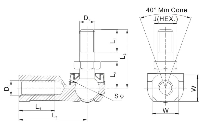 Ball Joints Cable Connector