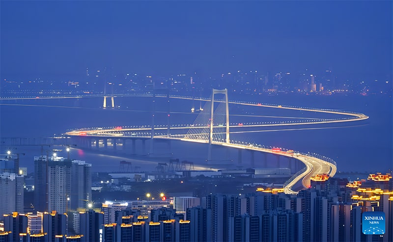 Shenzhen-Zhongshan link in S China's Guangdong to open to traffic on June 30th 2024