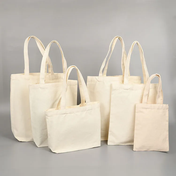 blank cotton bags