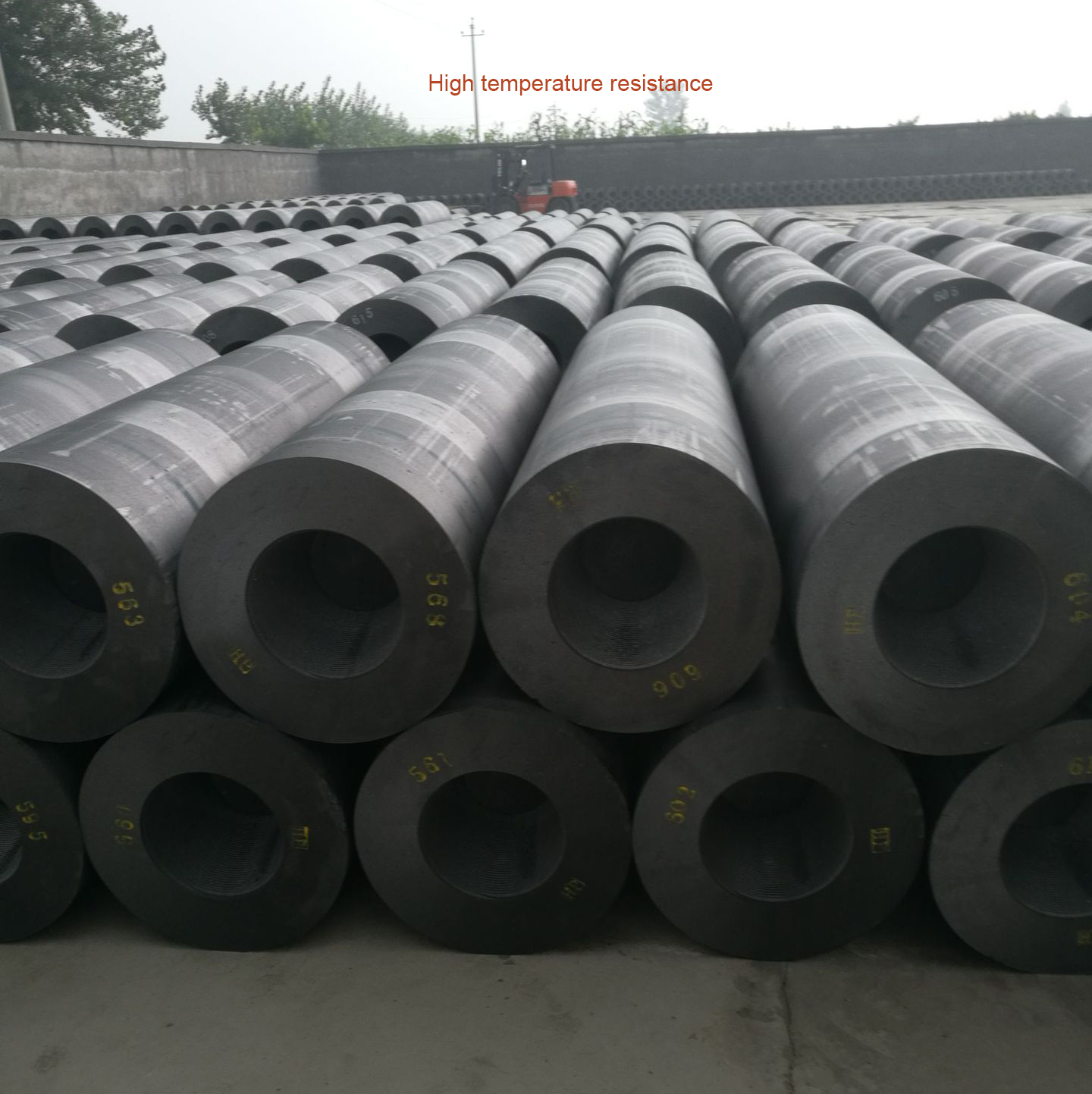 High power graphite electrode