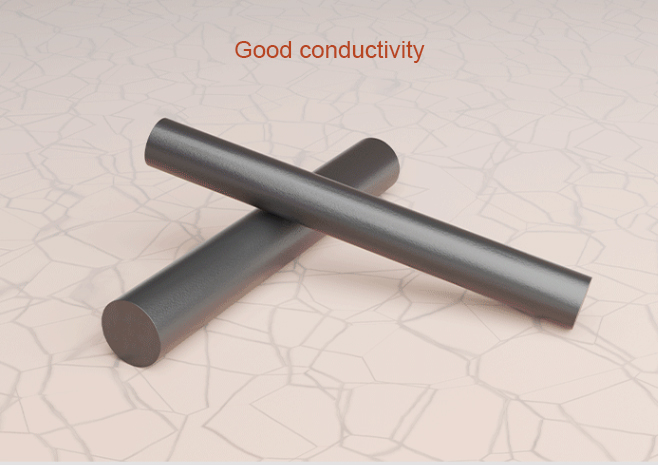 Graphite electrode rod