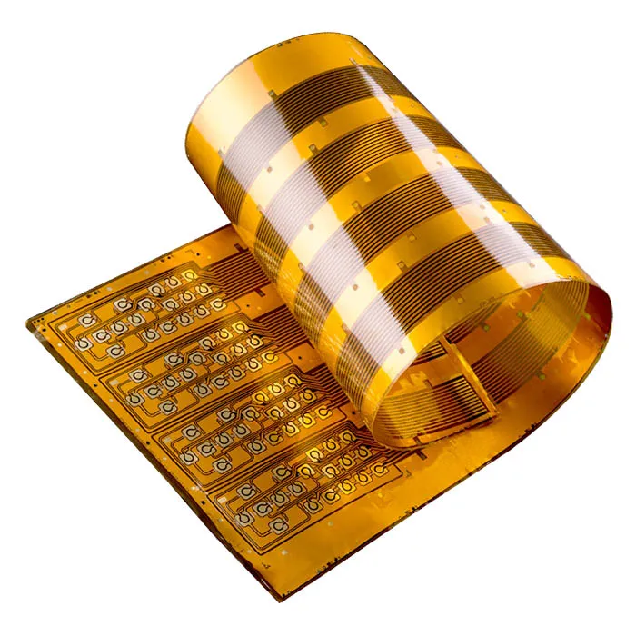 Double-Sided Yellow Overlay Film Flexible Circuit Board