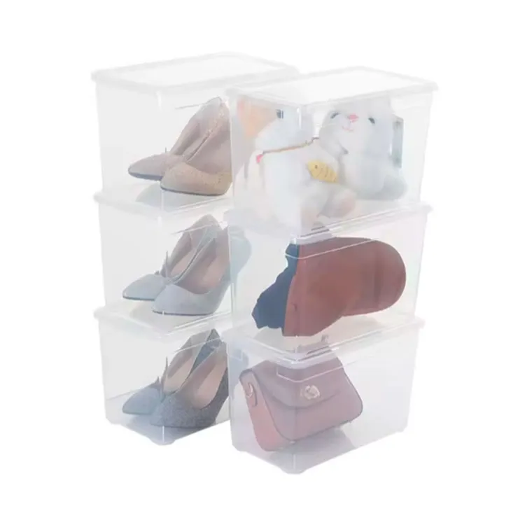 Clear Shoe Boxes