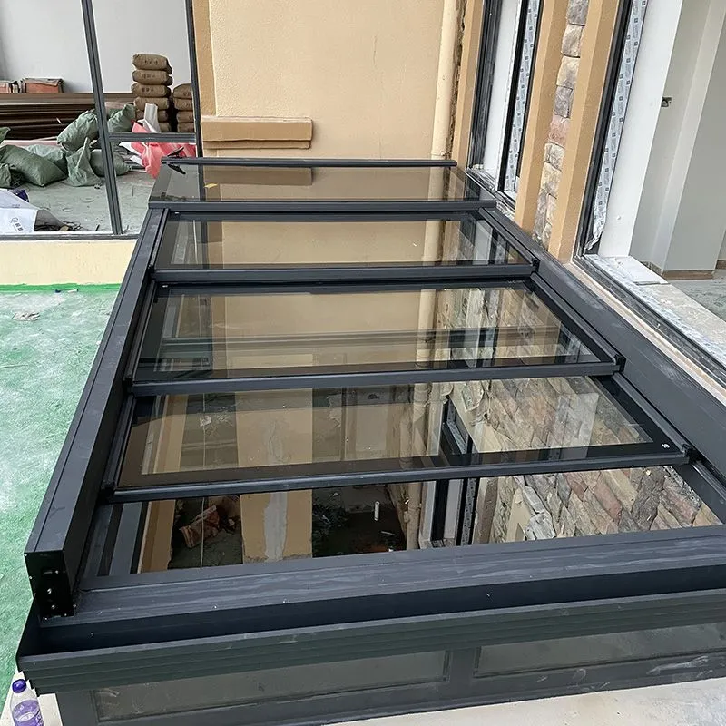 Folding Skylight At Stairwell