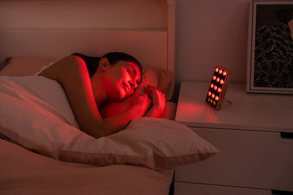 Употреба на опрема за терапија со инфрацрвено светло