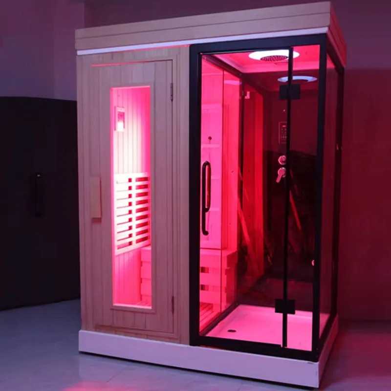 Bahay Panlabas na Infrared Wet Dry Sauna Room