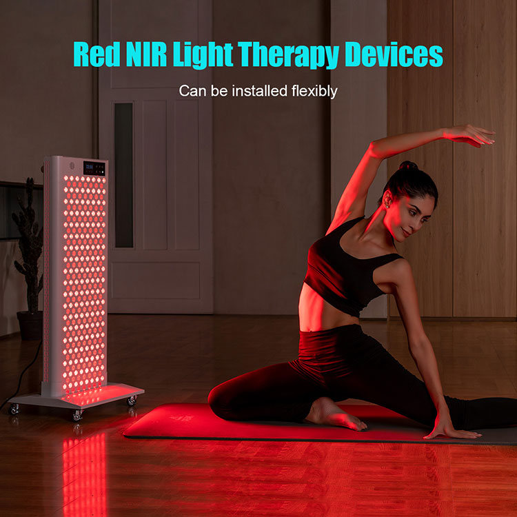 Stand roșu cu infraroșu pentru terapie cu lumină roșie