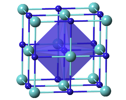 Molecular structure of Tantalum Carbide