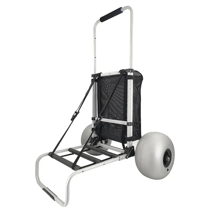 Aluminum Pier Fishing Cart