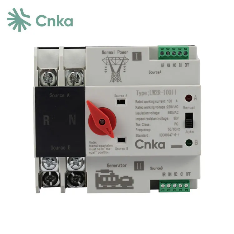 100amp Awtomatikong Transfer Switch