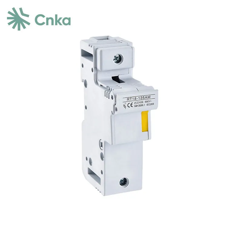 125A 22x58mm Din Rail Ac Fuse Holder