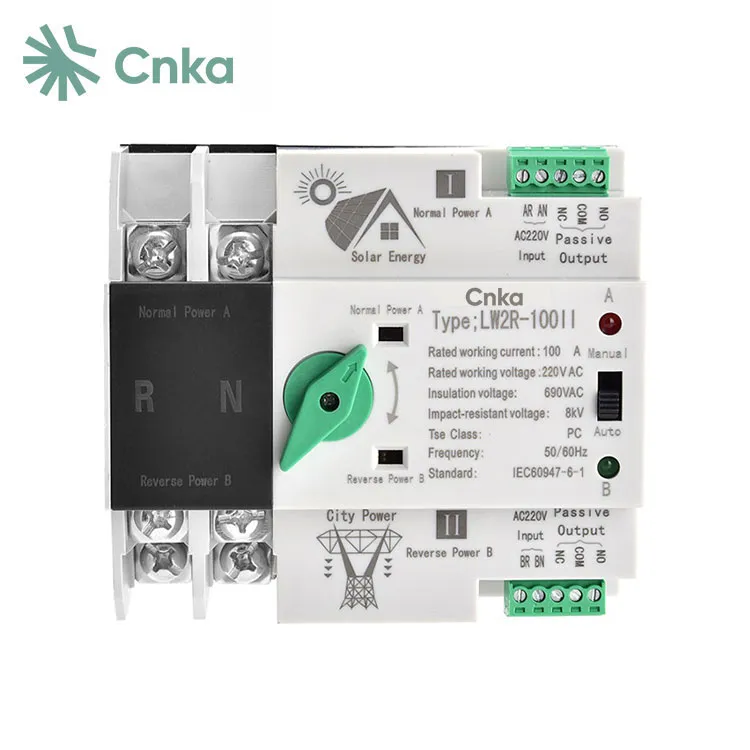 Solar Automatisk Transfer Switch