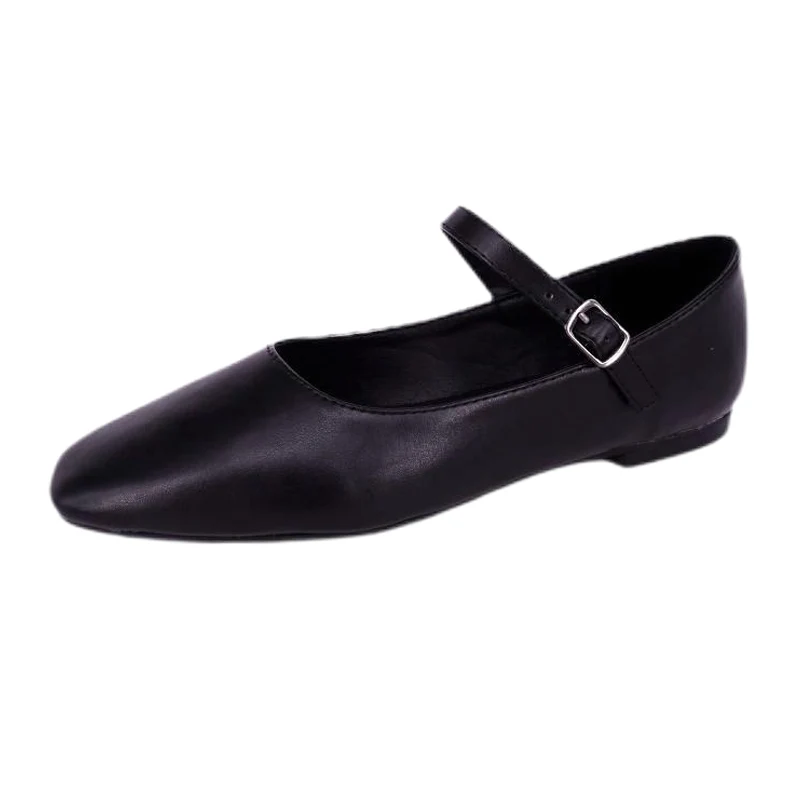 Women's Square Ballerina Flat Shoes