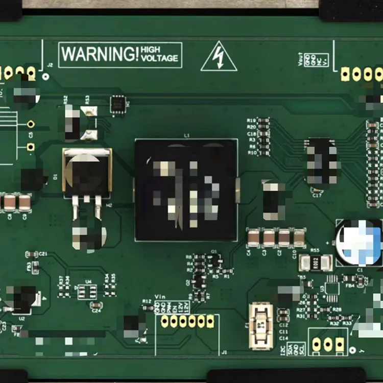 Conjunto de PCB del sistema de monitoreo y control de trenes ferroviarios