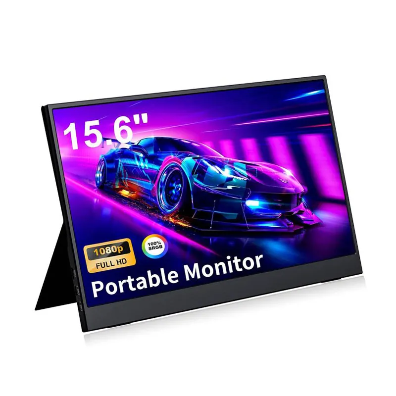 Monitor portátil táctil de 15,6 pulgadas