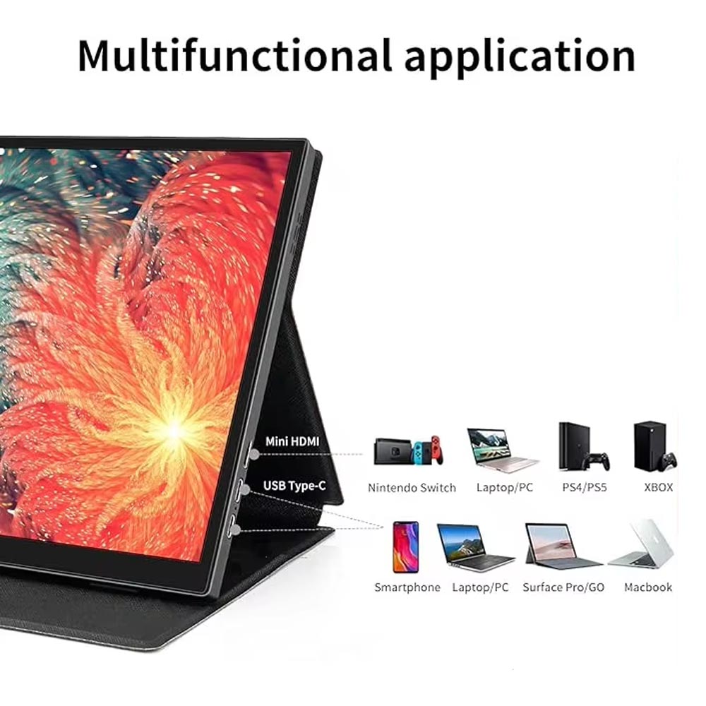 15.6 Inch Touch Screen 1920*1080p Portable Monitor Screen