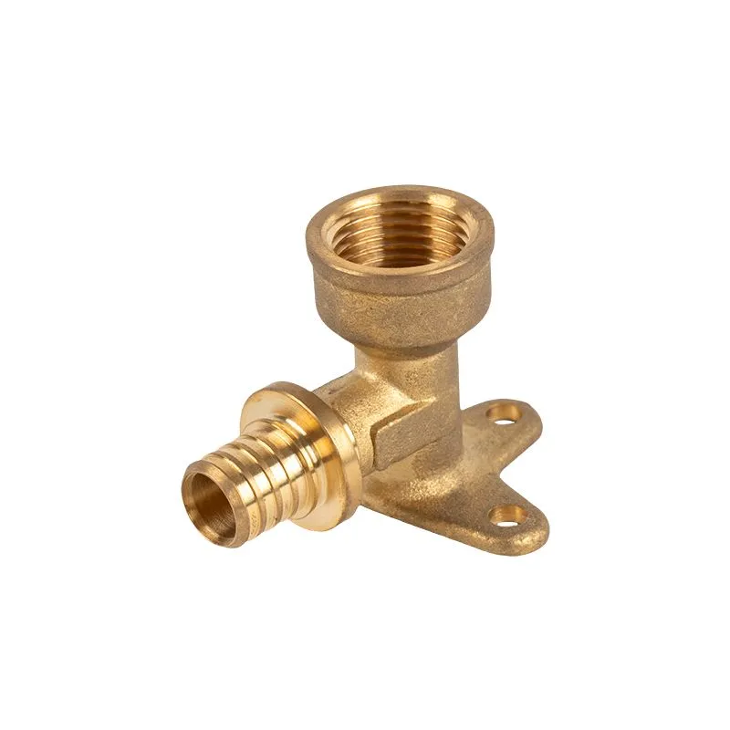 Brass Drop-Ear Elbow Female