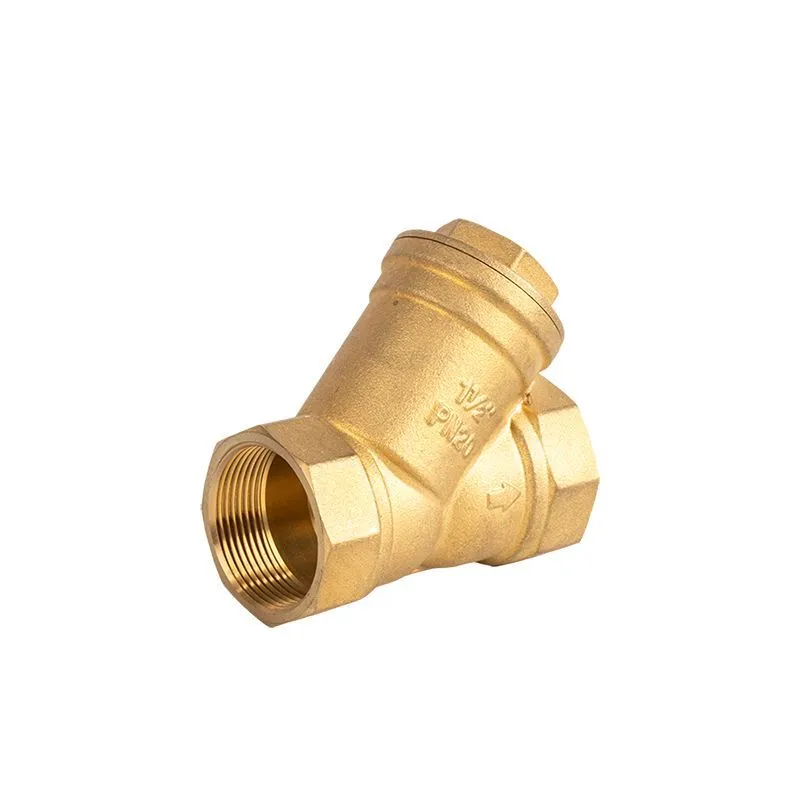 What are the common problems with brass filter Y strainer valves and how to fix them?