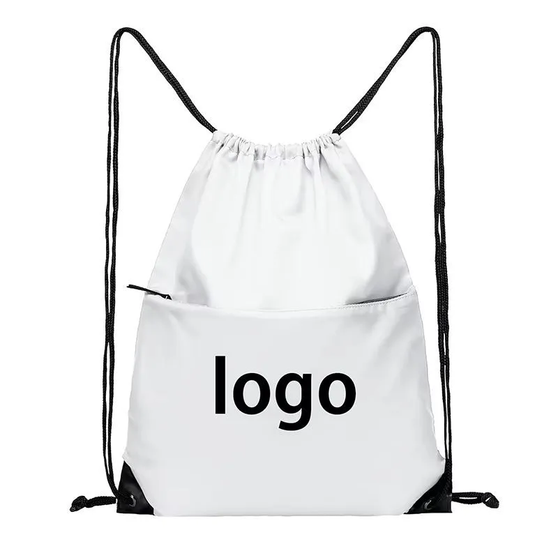 210D Polyester Drawstring Backpack