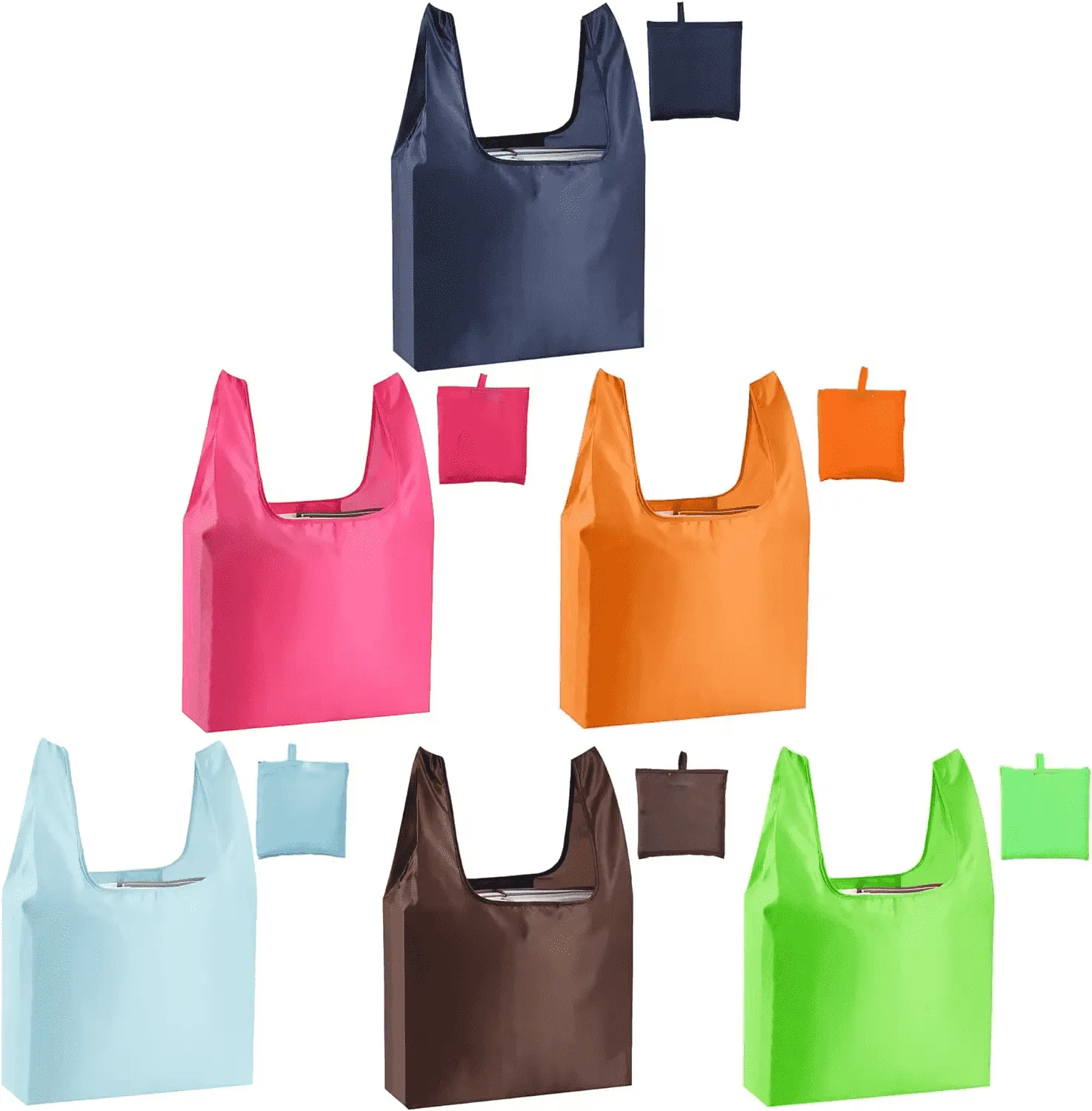 Borsa tote in poliestere colorato