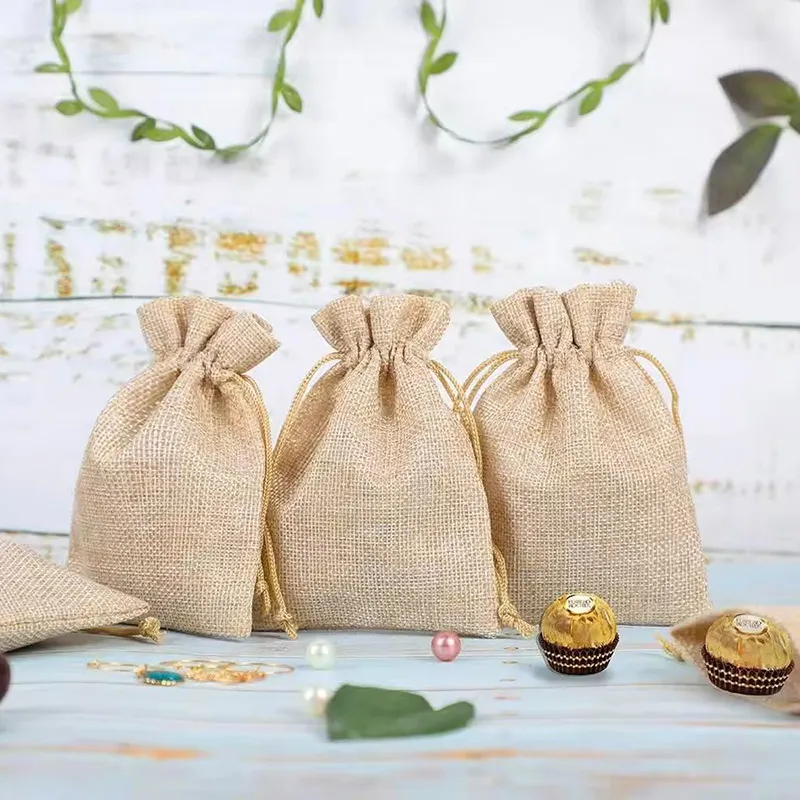 Jute Candy Bag