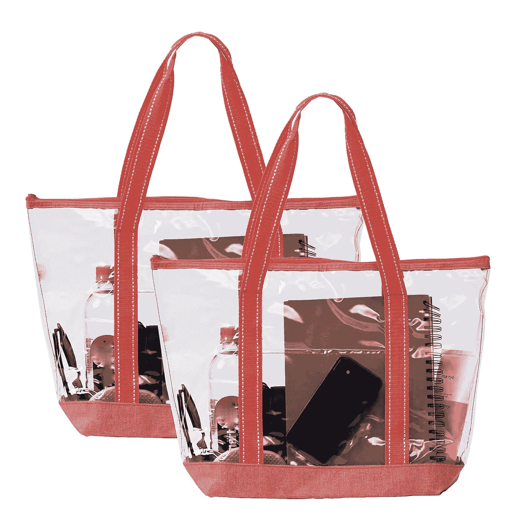 Borsa tote multitasche in PVC riciclabile