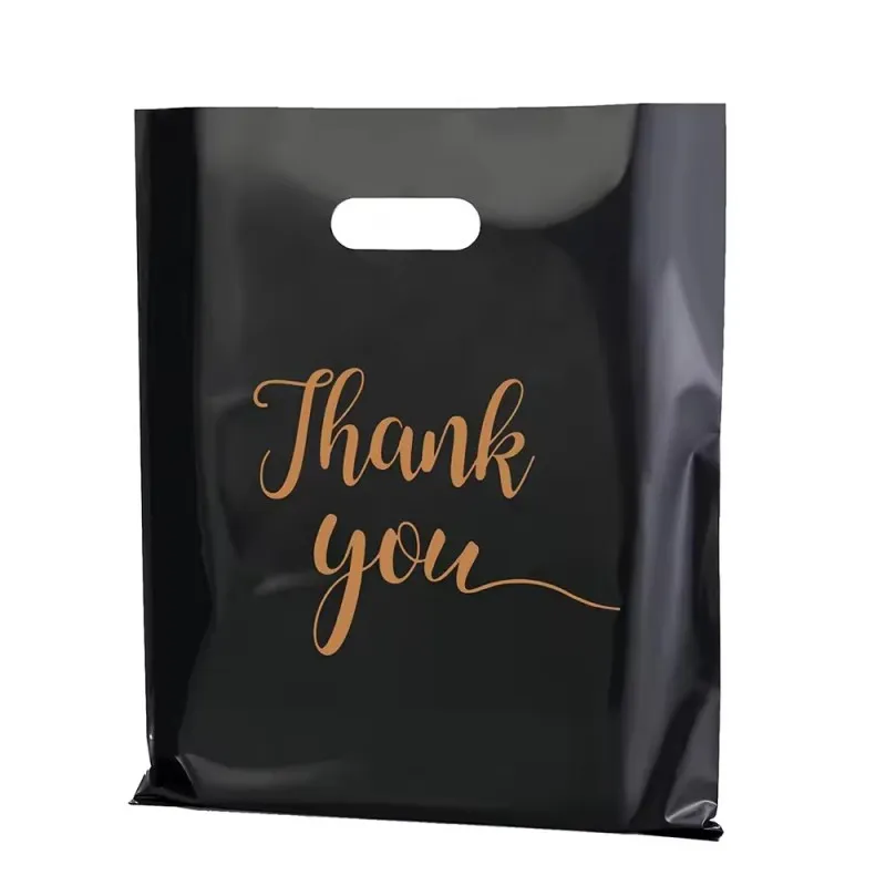 Plastic tote bag for gift