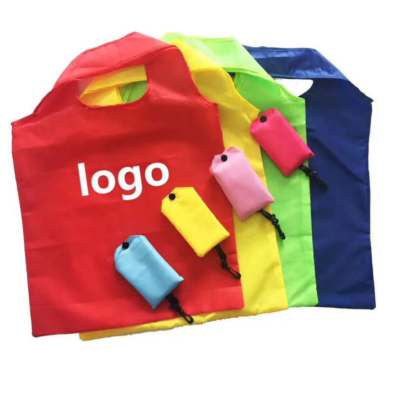 Polyester Reusable Folding Shopping Bag