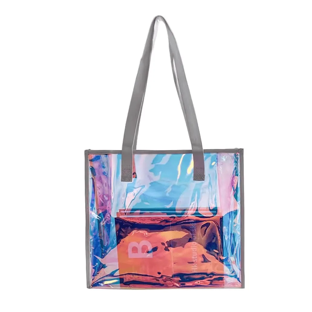 PVC shopping Tote Bag