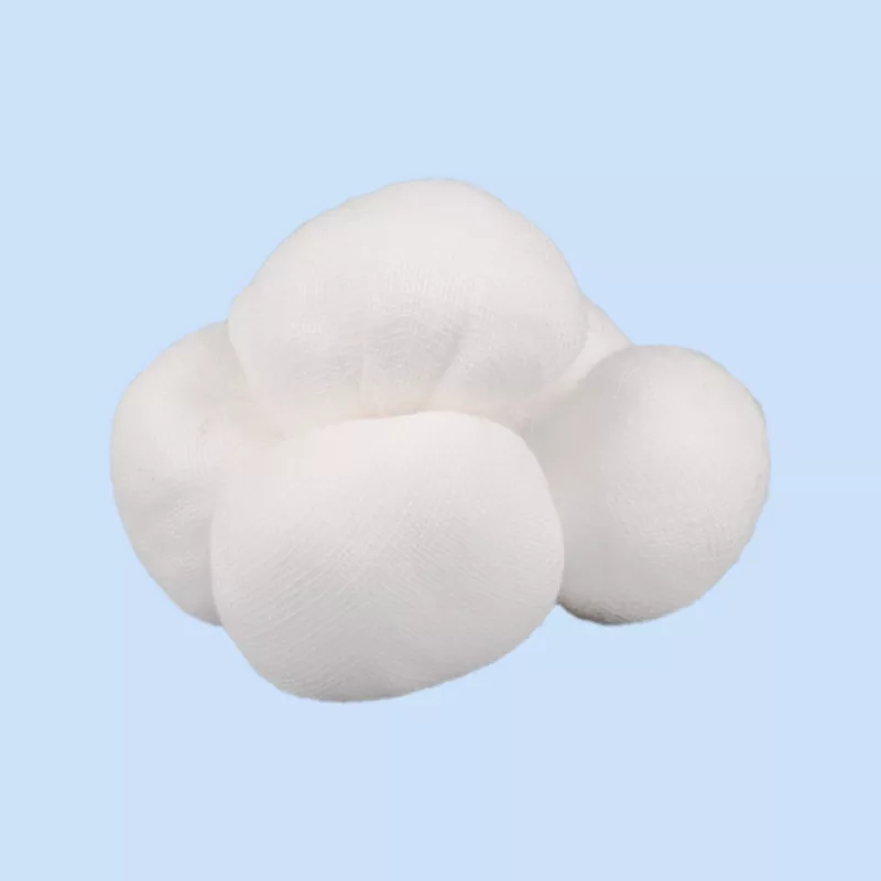 Boule de Gaze de Coton Absorbante Sans Rayons X