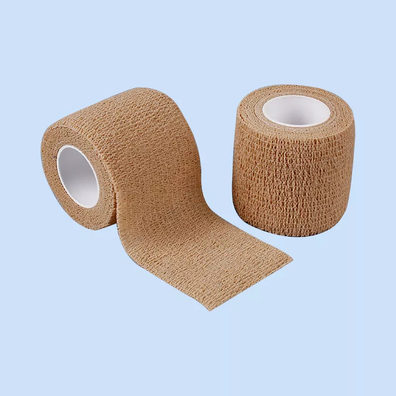 Bandage élastique cohésif non tissé sans latex