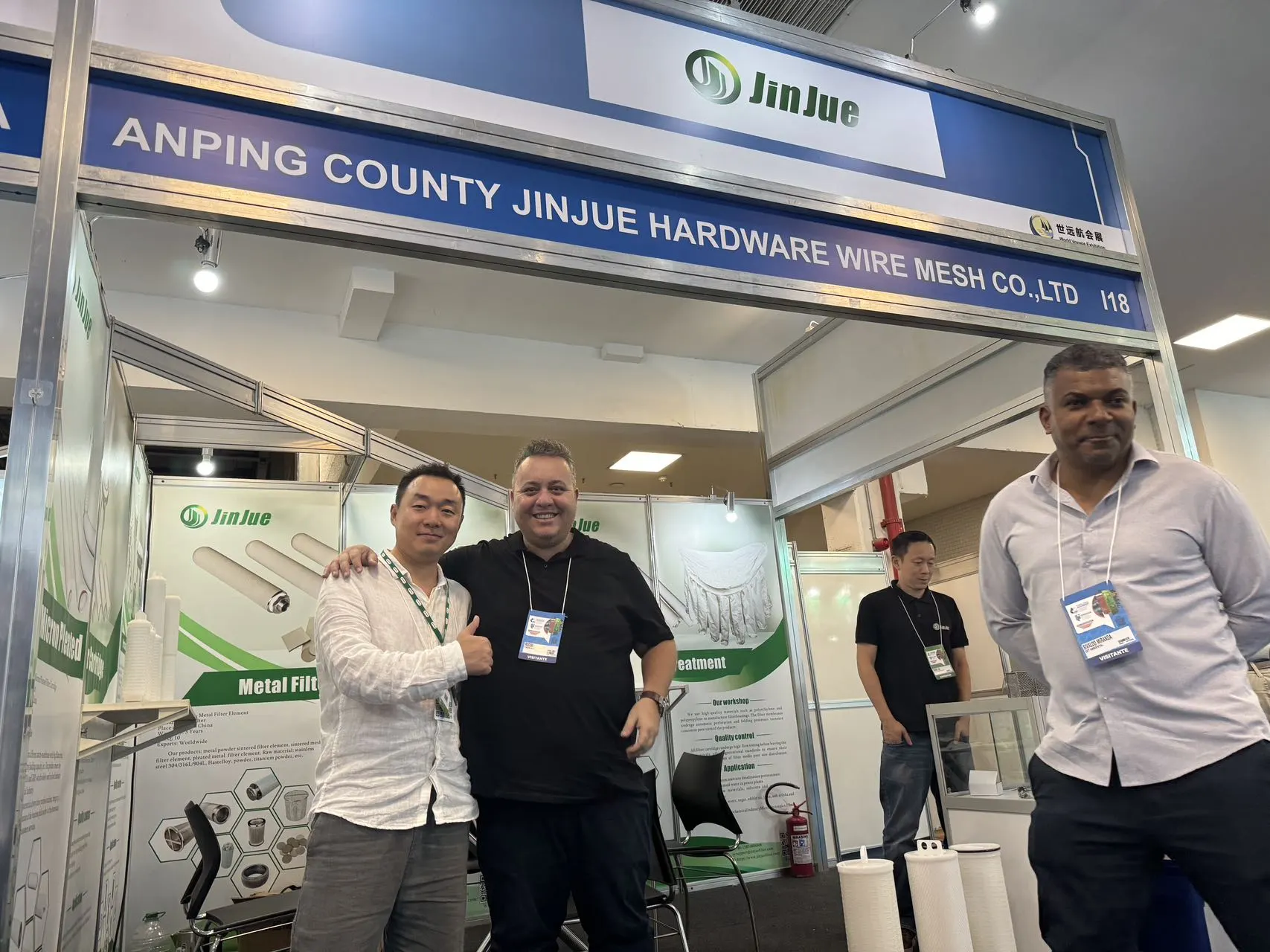 Jinjuefilter Successfully Showcases Industrial Water Treatment Solutions at FENASAN 2024