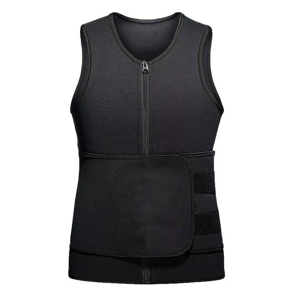 Männer Sport Body Shaper Slim Fit Sleeveless Sauna Kostüm