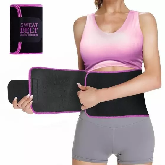 Women Sweat Slimming Waist Support Shaper Belt