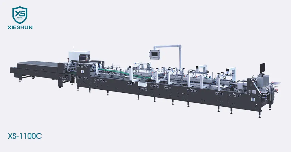 4/6 Corner Automatic High Speed Folder And Gluer Machine