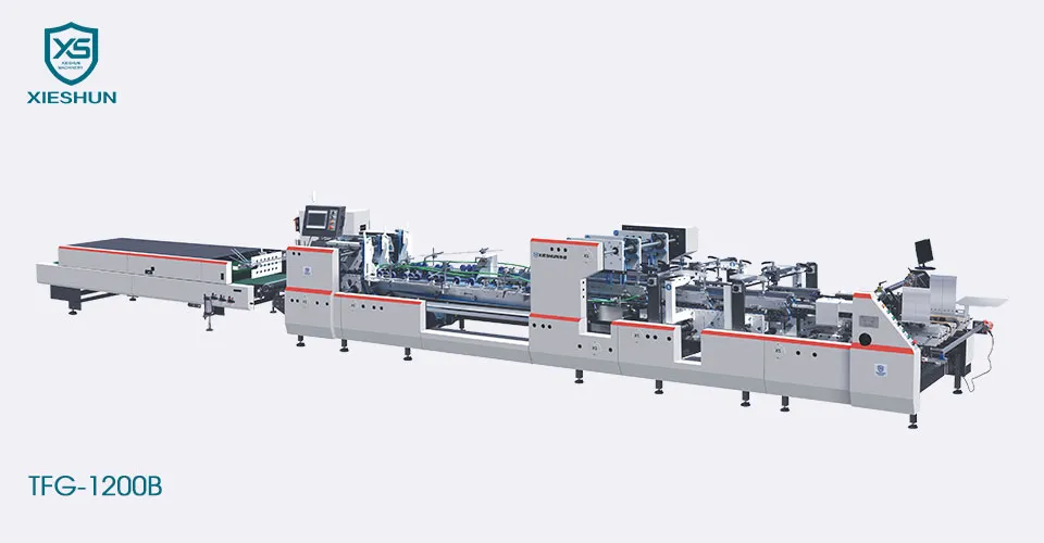 Crash Lock High Speed Folder Gluer Machine