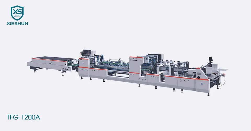 Straight Line High Speed Folder Gluer Machine