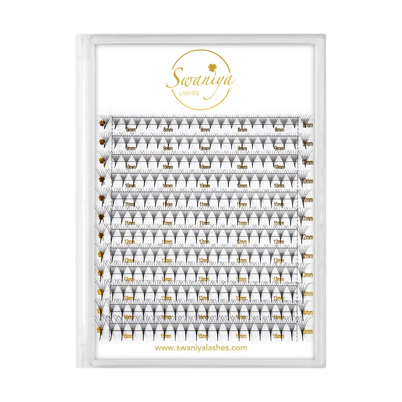 Glamourous Premade Eyelash Extensions Super Fans