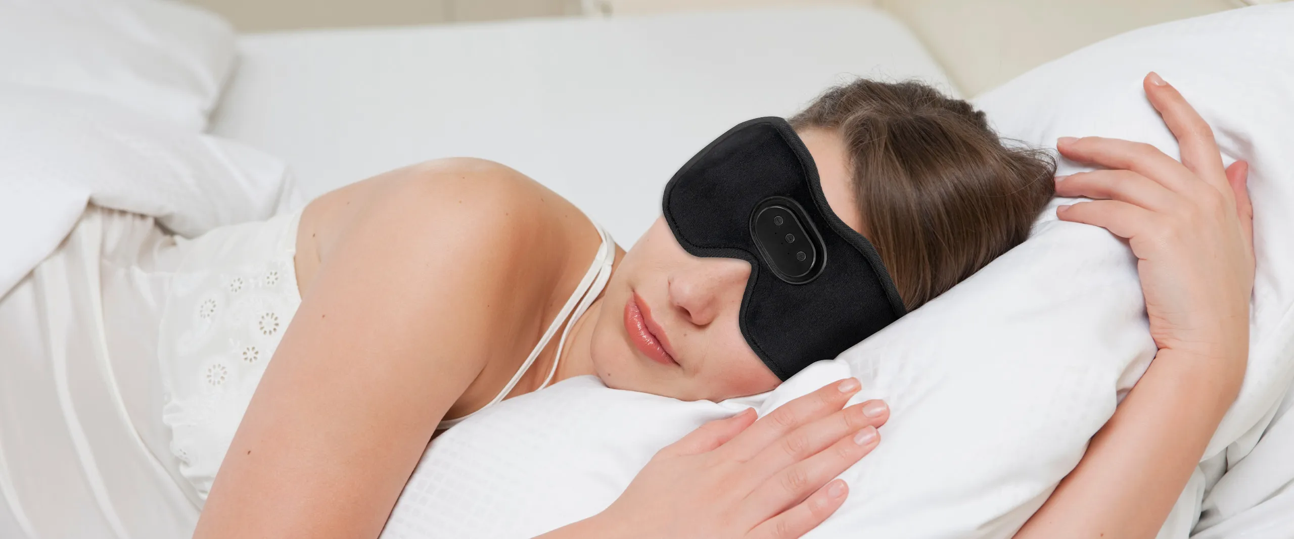 Produttore di maschera per gli occhi Bluetooth per dormire