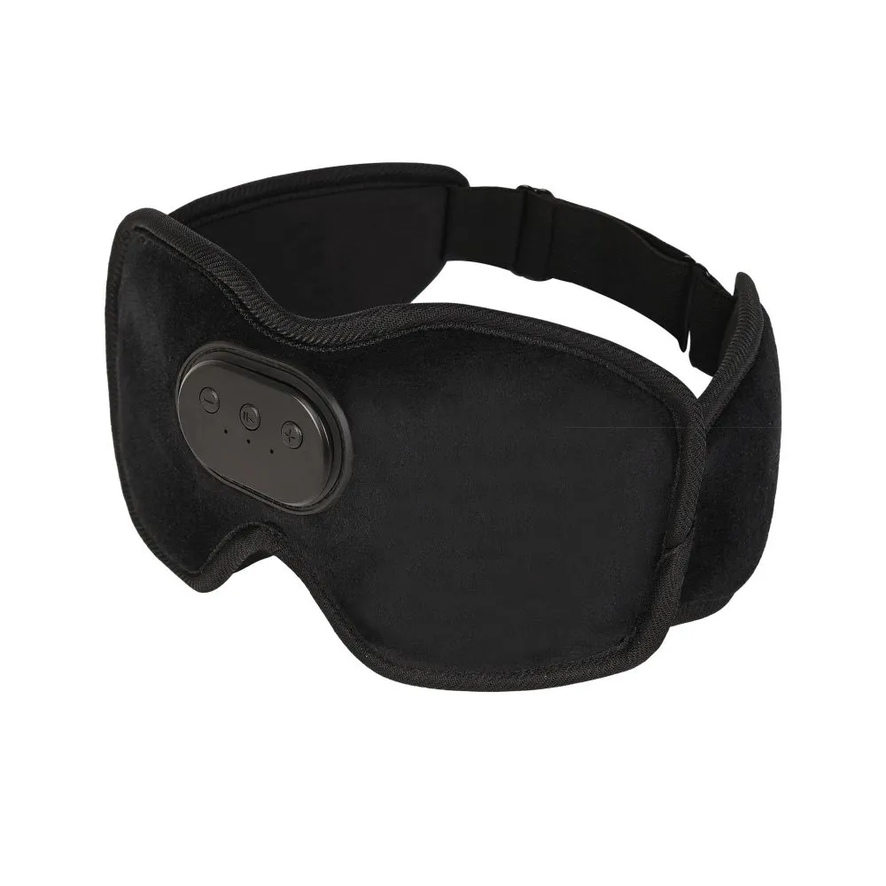 3D Bluetooth Sleep Eye Mask Wireless Music Mask Black