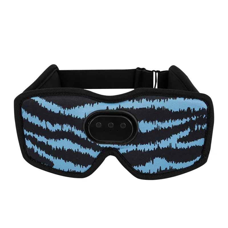 3D Bluetooth Sleep Eye Mask หน้ากากเพลงไร้สายสีน้ำเงิน