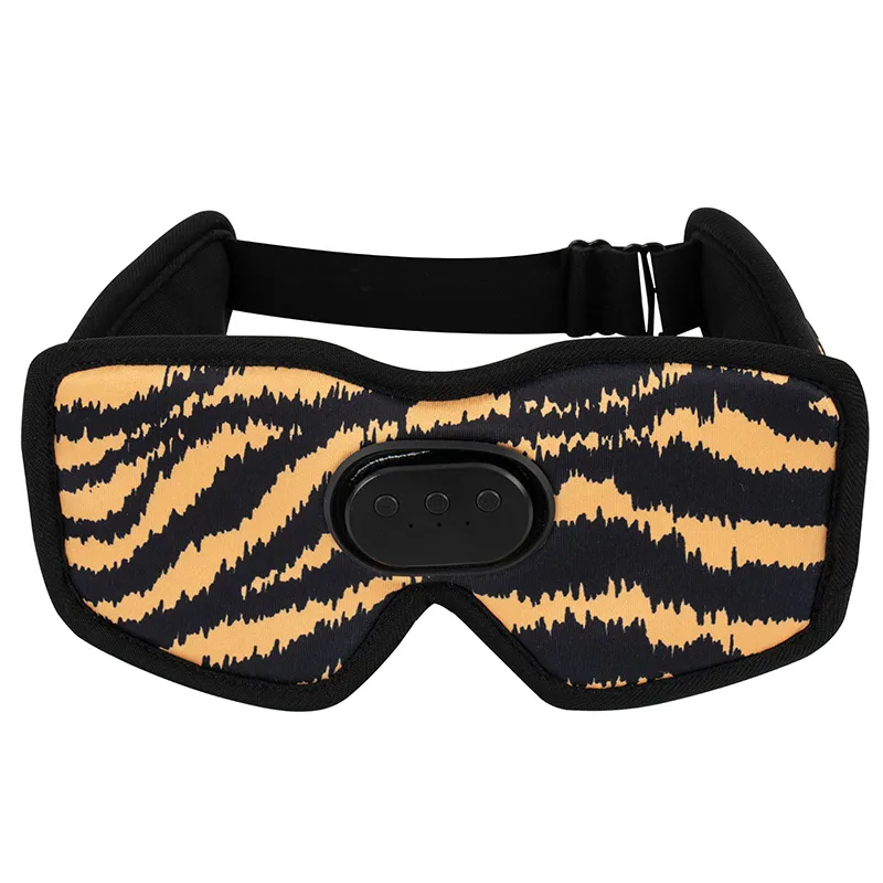 3D Bluetooth Sleep Eye Mask Wireless Music Mask Yellow