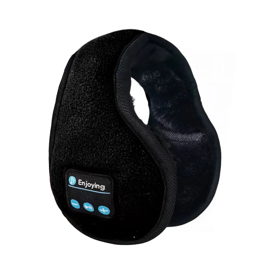 Adjustable Bluetooth Ear Muffs Black