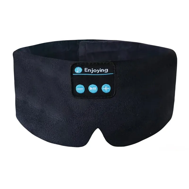 Pamut Bluetooth Sleep Eye Mask Fekete