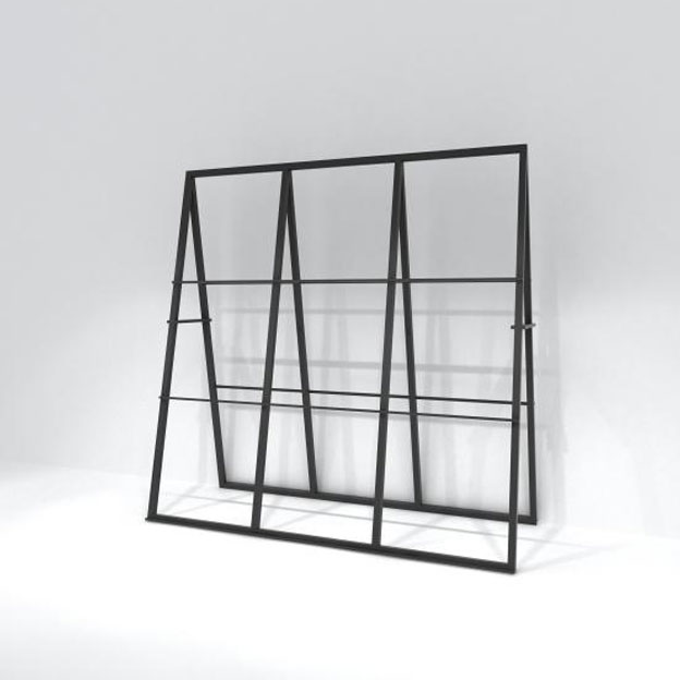 Aluminum Gusset Vertical Display Stand