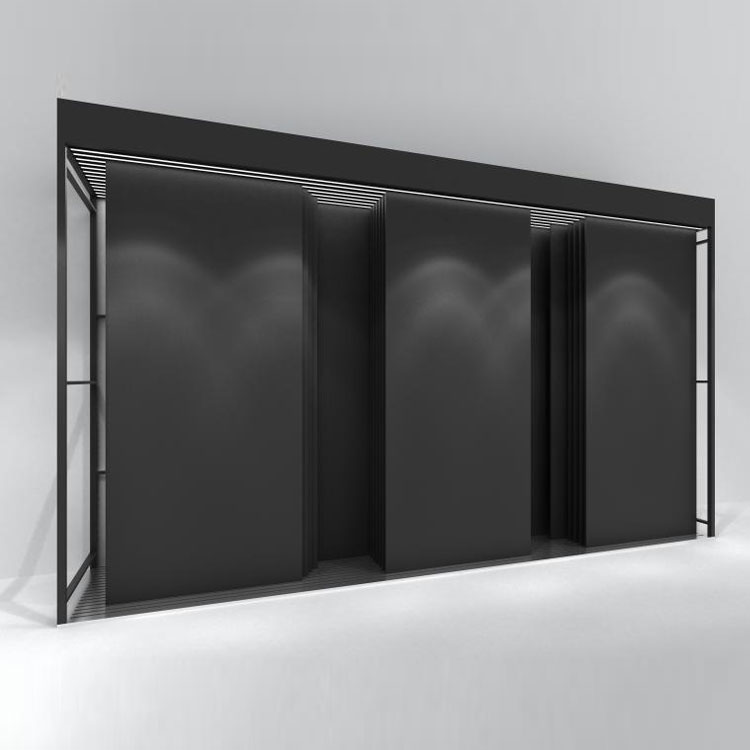 Curtain Floor Display Stand