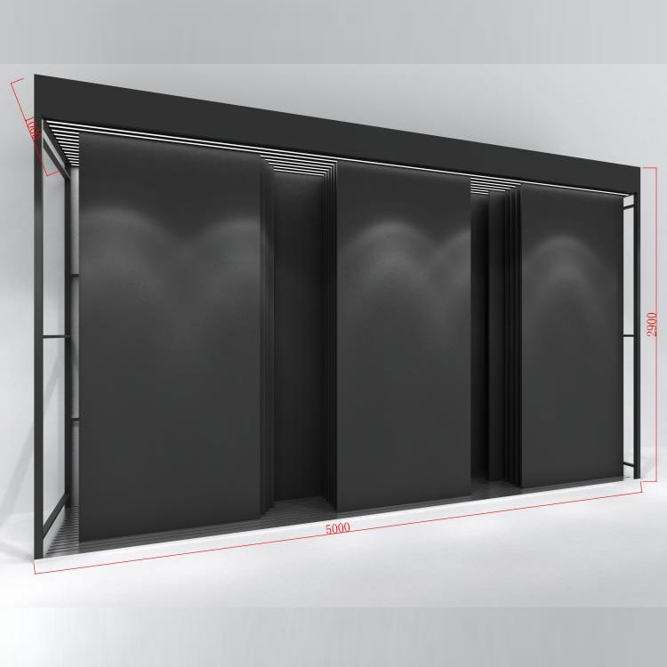 Curtain Floor Display Stand