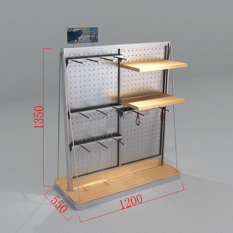 Long Shoe-Trying Bench With Storage